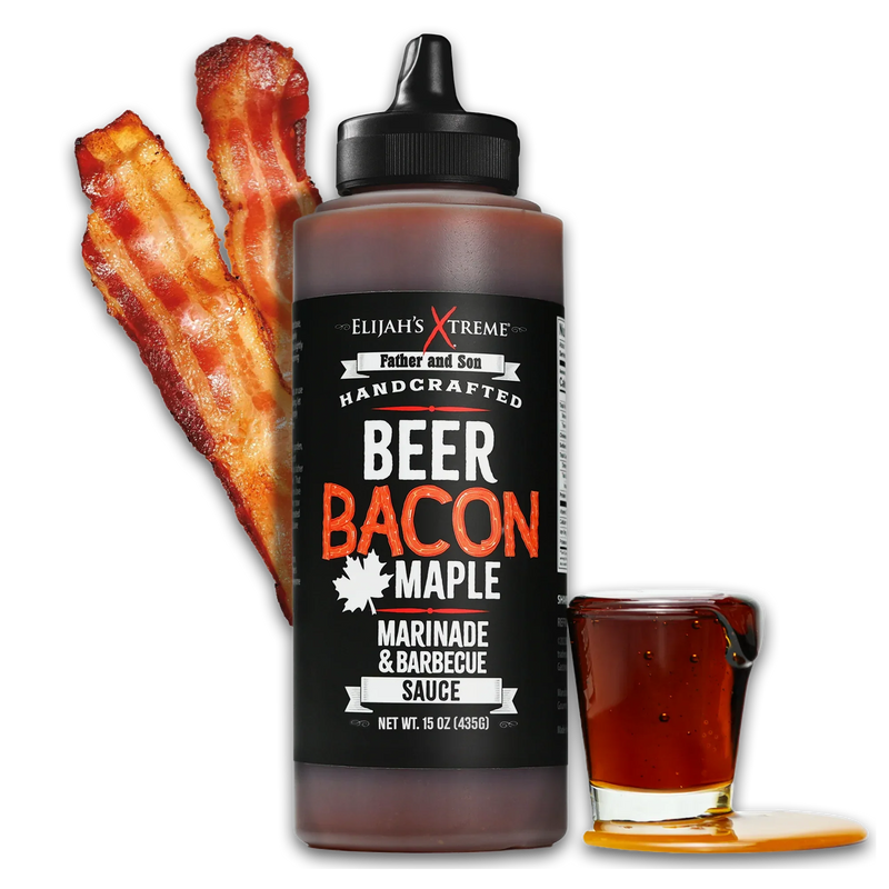 Elijah's Xtreme Beer Bacon Maple BBQ Sauce BBQ Sauce
