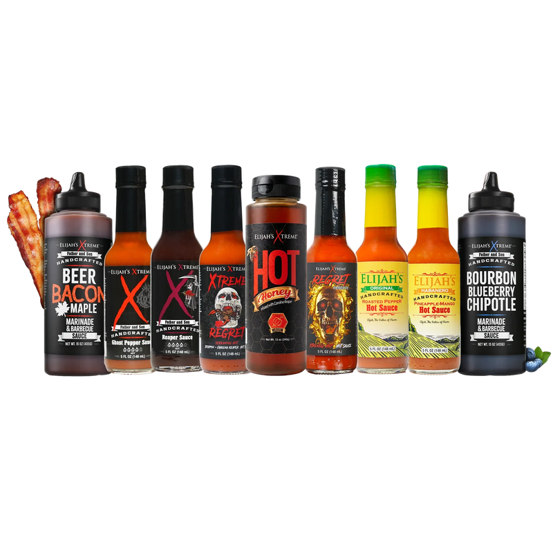 Elijah's Xtreme The Entire Sauce Collection Hot Sauce