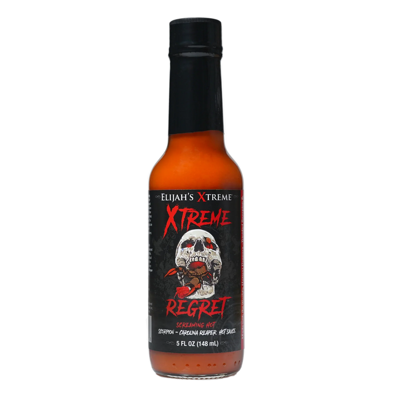 Elijah's Xtreme Xtreme Regret Hot Sauce Hot Sauce