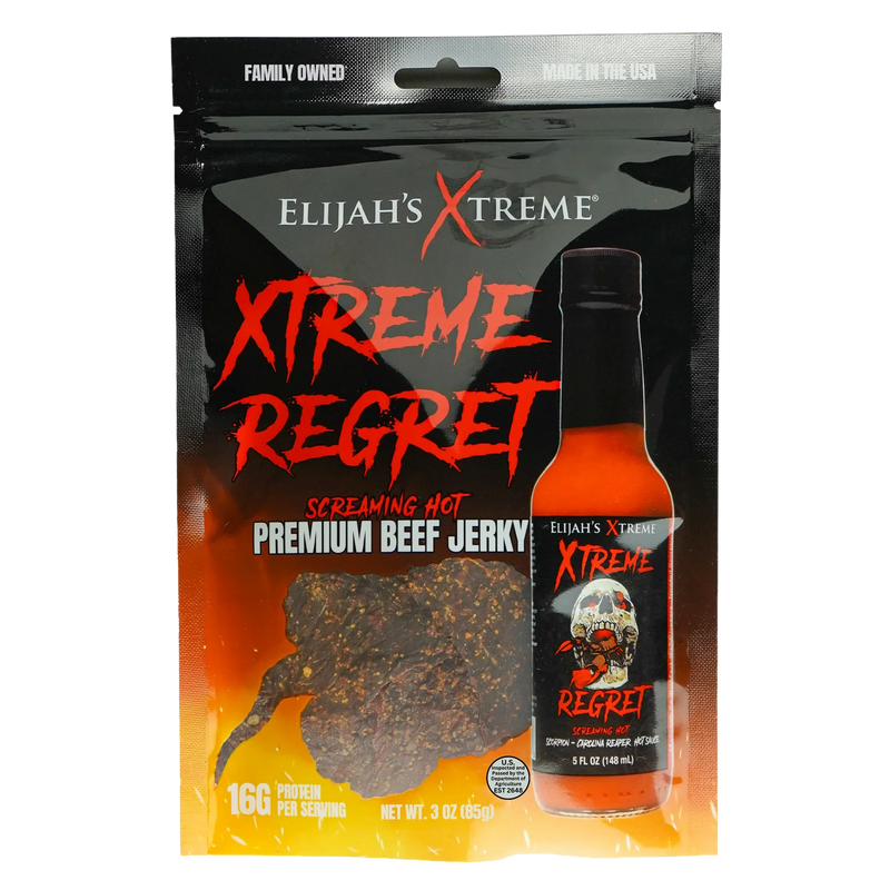 Elijah's Xtreme Xtreme Regret Spicy Beef Jerky Beef Jerky