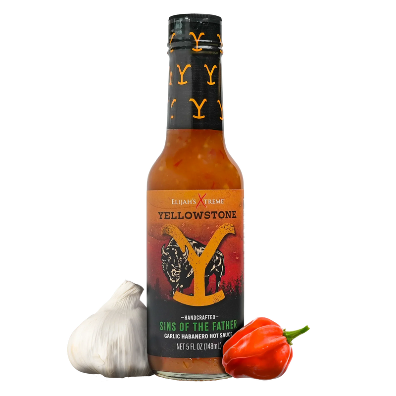 Elijah's Xtreme Sins of the Father (Garlic Habanero) Hot Sauce