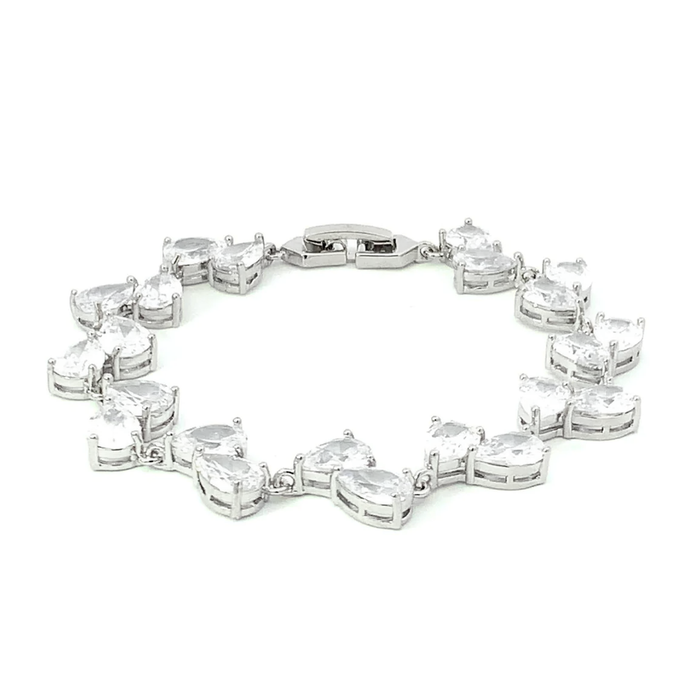 Ella Teardrop Tennis Bracelet