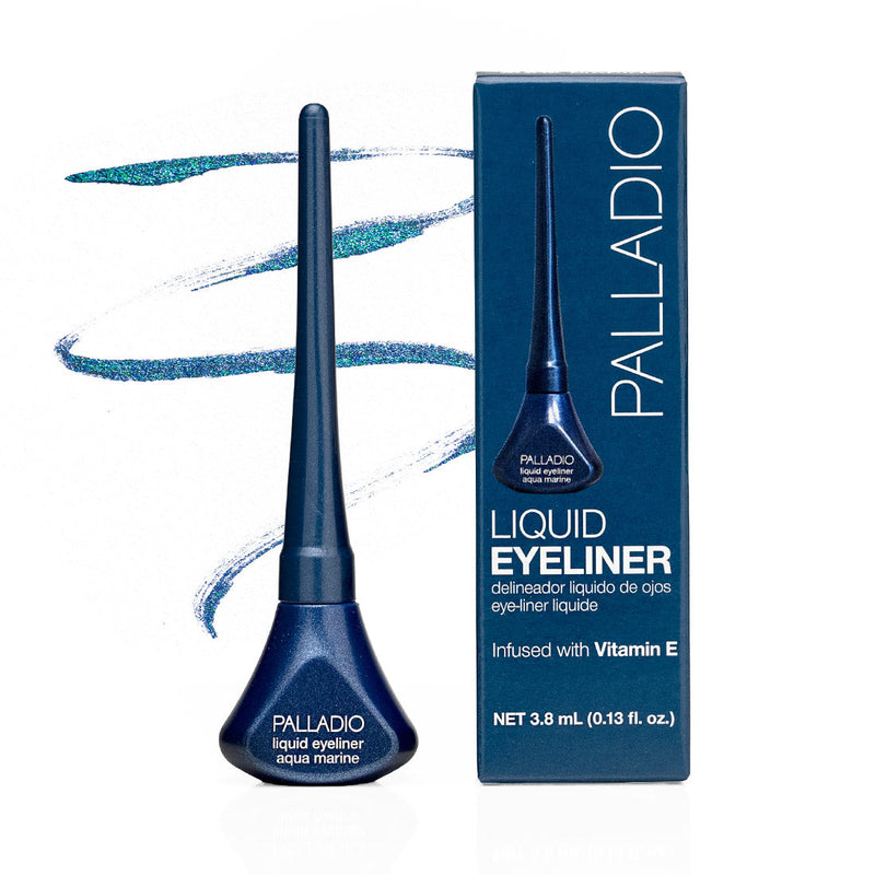 Palladio LIQUID EYELINER Eyeliner White Smoke Aquamarine ELLS275