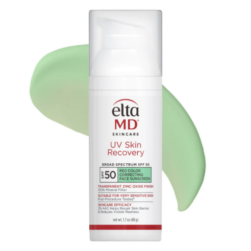 Nava Beauty EltaMD UV Skin Recovery Red Color Correcting Green Tint Broad Spectrum SPF 50 White Smoke