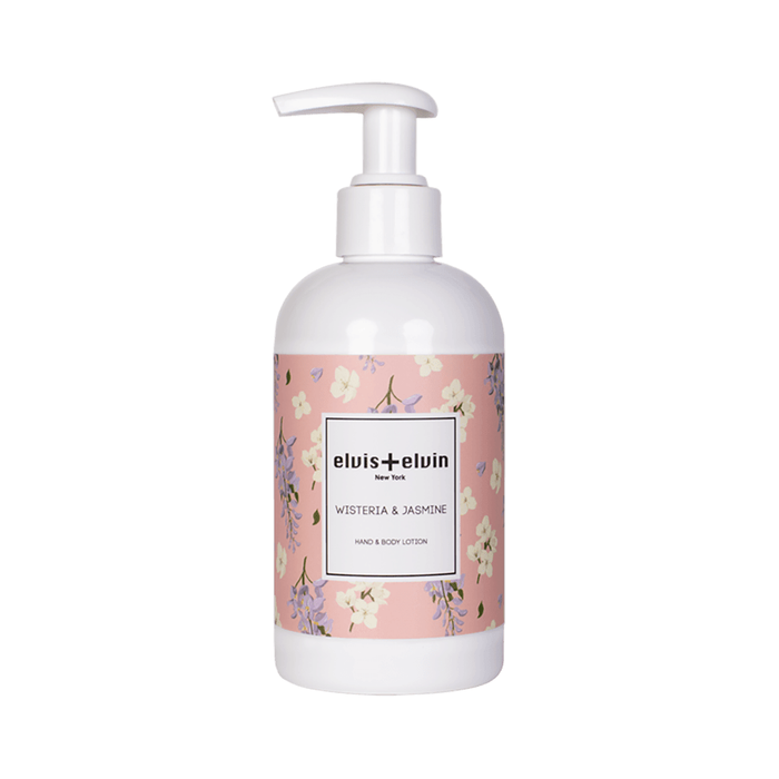 elvis+elvin Wisteria & Jasmine Hand & Body Lotion by elvis+elvin