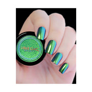 UberChic Beauty Chameleon Nail Powder: Emerald Isle Powder