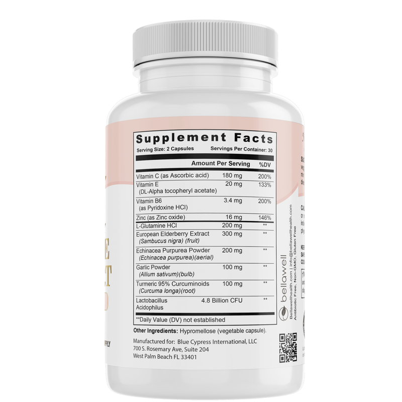 Emergency Immune Support – Daily Wellness with Probiotics by Bellawell