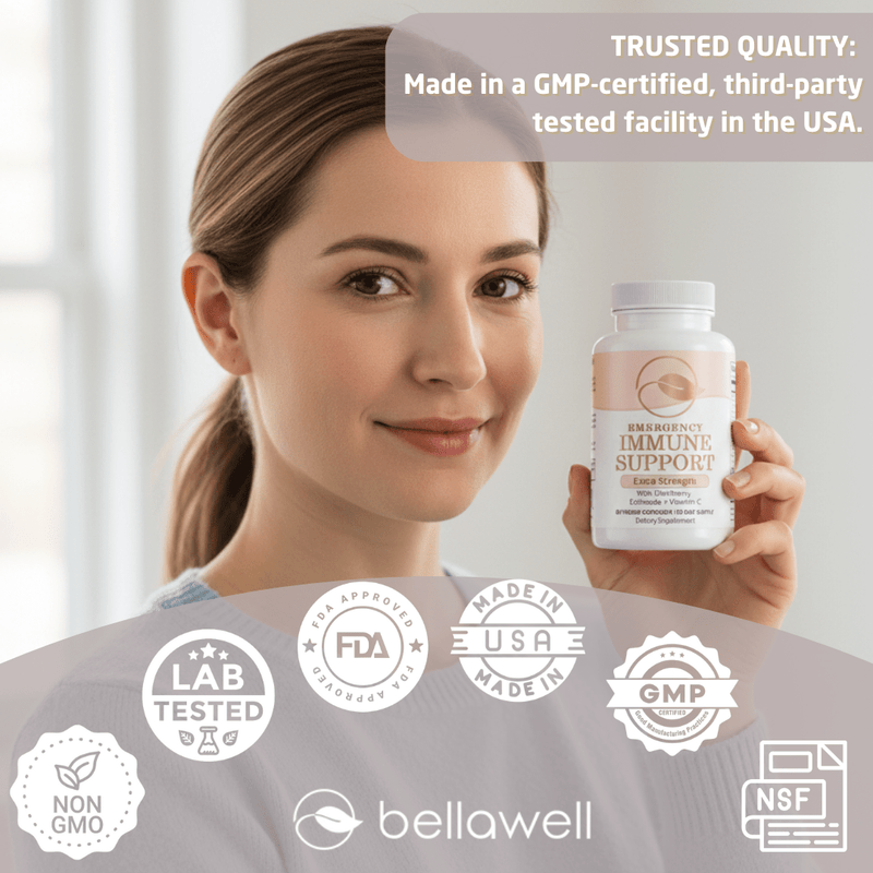 Emergency Immune Support – Daily Wellness with Probiotics by Bellawell