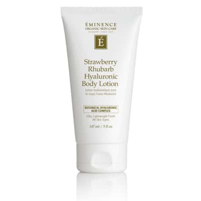 Nava Beauty Eminence Strawberry Rhubarb Hyaluronic Body Lotion 5oz White Smoke