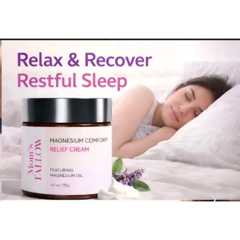 Mom’s Tallow Magnesium Comfort Relief Cream
