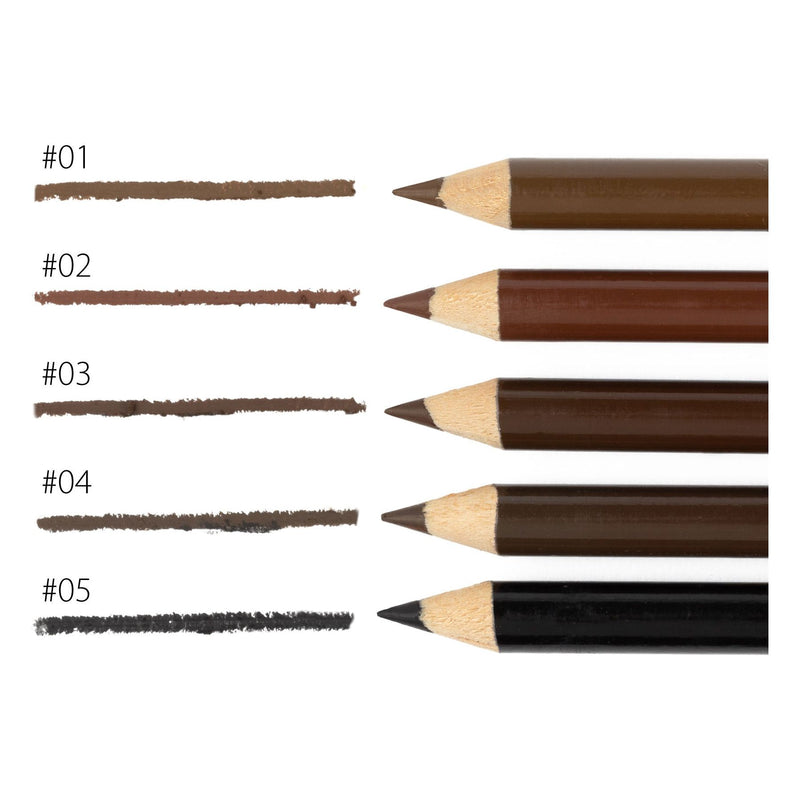 EpiLynx Perfect Brow Defining Pencil with Sharpener – Gluten-Free, Vegan & Sensitive-Skin Friendly