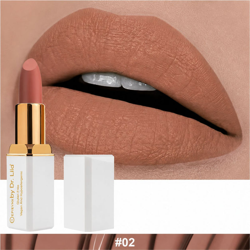 EpiLynx Hydrating Matte Lipstick for Dry Lips Lipstick White Smoke LS-009 #2 — Sable