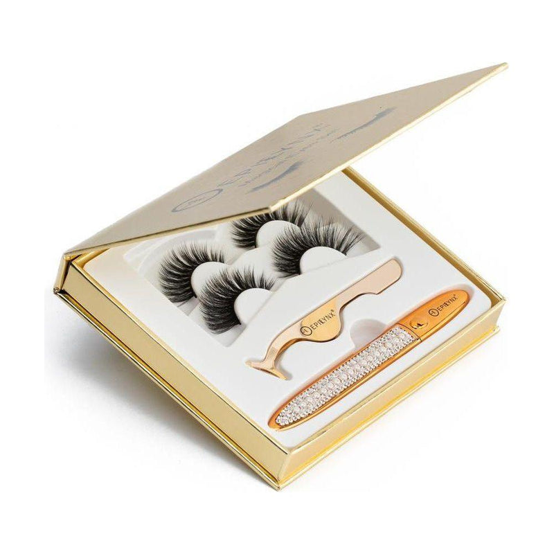 EpiLynx No-Glue Lash Kit – Waterproof Liner, Reusable Lashes & Vegan Formula