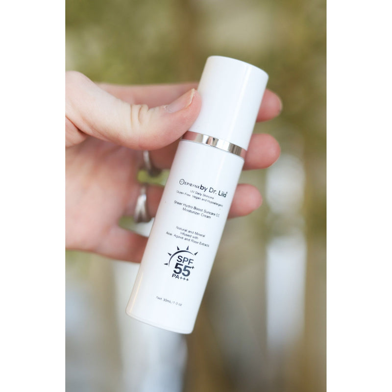 EpiLynx Tinted Mineral SPF 50 Moisturizer Suncare Dark Olive Green