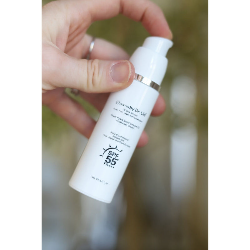 EpiLynx Tinted Mineral SPF 50 Moisturizer Suncare Dark Olive Green