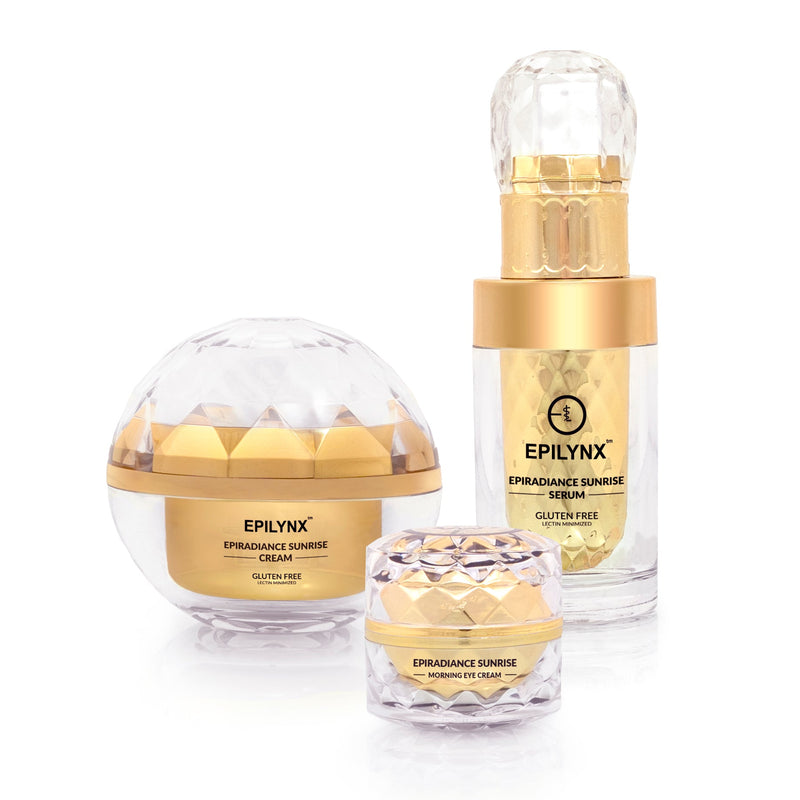 EpiLynx Sunrise Nourishing & Firming Set for Sensitive Skin - Radiant Glow & Hydration Face Serums