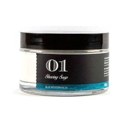 Epsilon Epsilon Blue Mediterranean 01 Shaving Soap 150g Shaving Soap