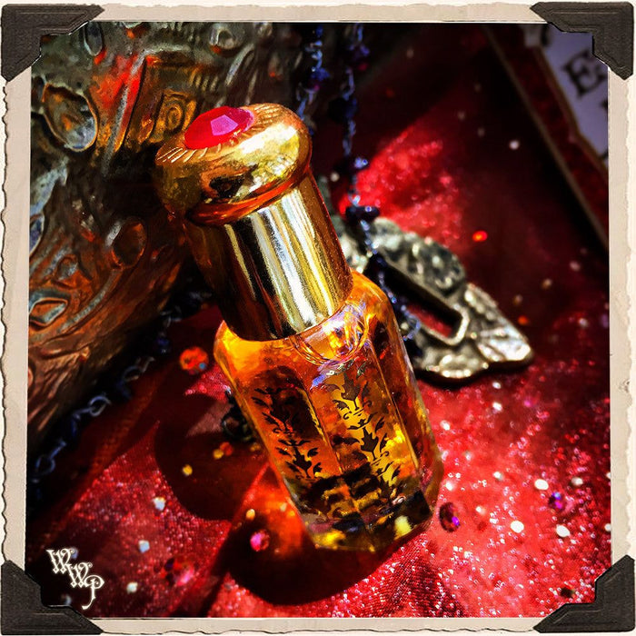 EROTIC MYSTIC All Natural Alchemy Oil 1/5oz. For Passion, Seduction & Kundalini