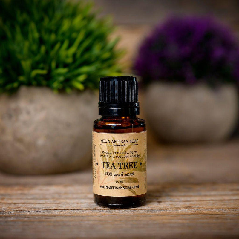 MION Artisan Soap Co. Tea Tree Essential Oil | Cleansing, Air Purifying