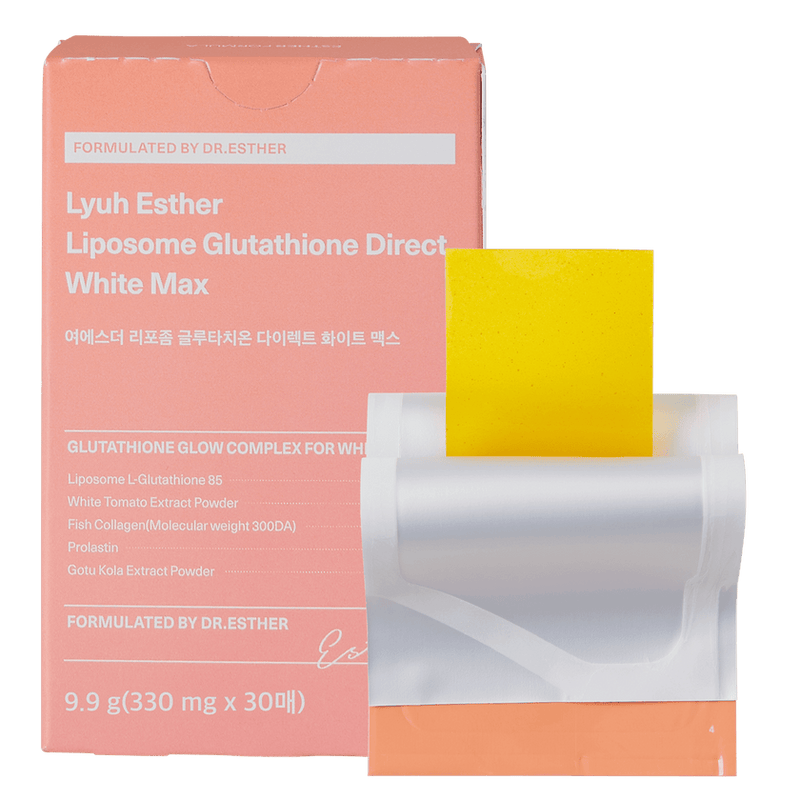 AsiaBeautyMall Esther Formula Liposome Glutathione Direct White Max Supplement