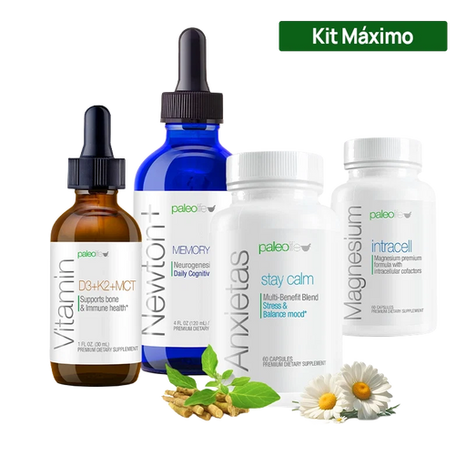 Paleolife Estrés o Ansiedad Black Kit Máximo