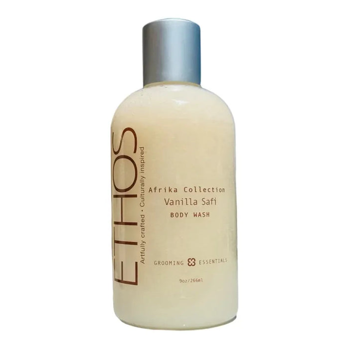 Ethos Grooming Essentials Vanilla Safi Body Wash 9 Oz