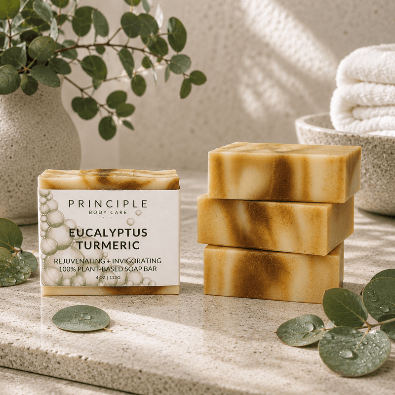 P R I N C I P L E Eucalyptus + Turmeric Soap Bar Soap