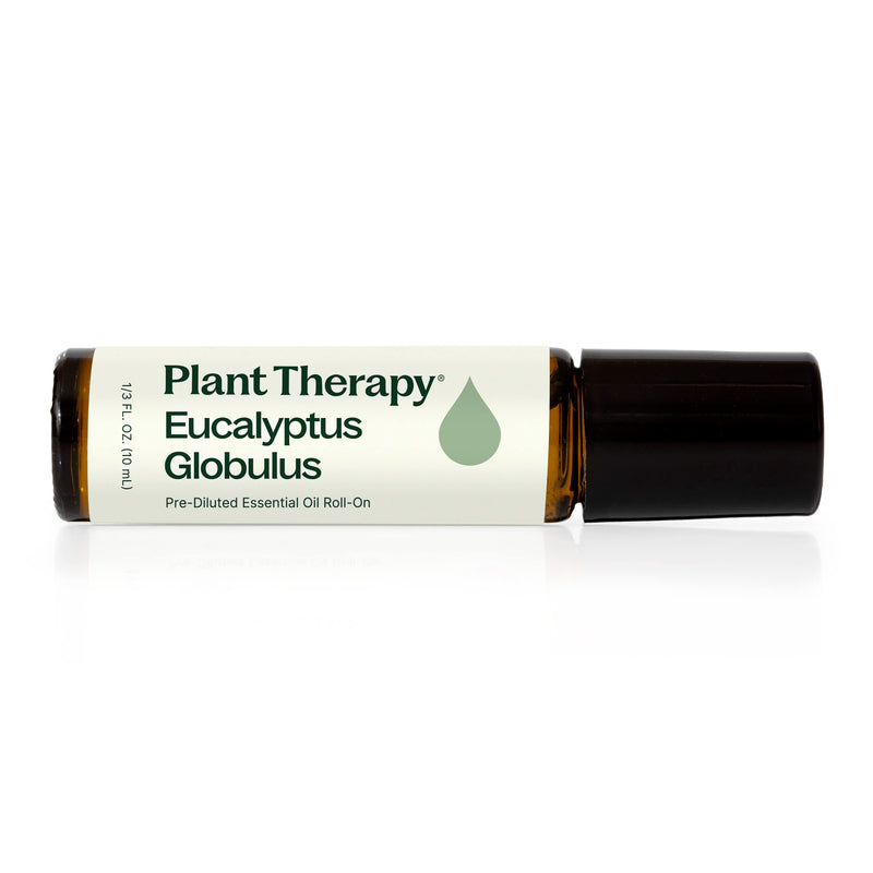 Plant Therapy Eucalyptus Globulus Essential Oil Pre-Diluted Roll-On Essential Oil