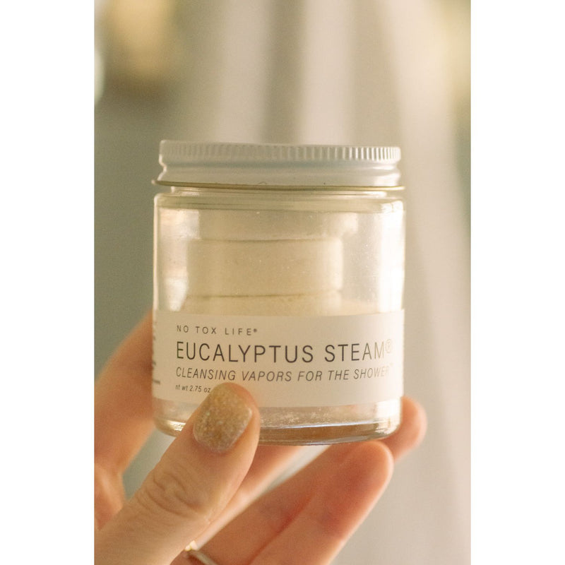 No Tox Life EUCALYPTUS STEAM® Cleansing vapors for the shower® - Mini Jar - No Tox Life® Accessories & Gifts