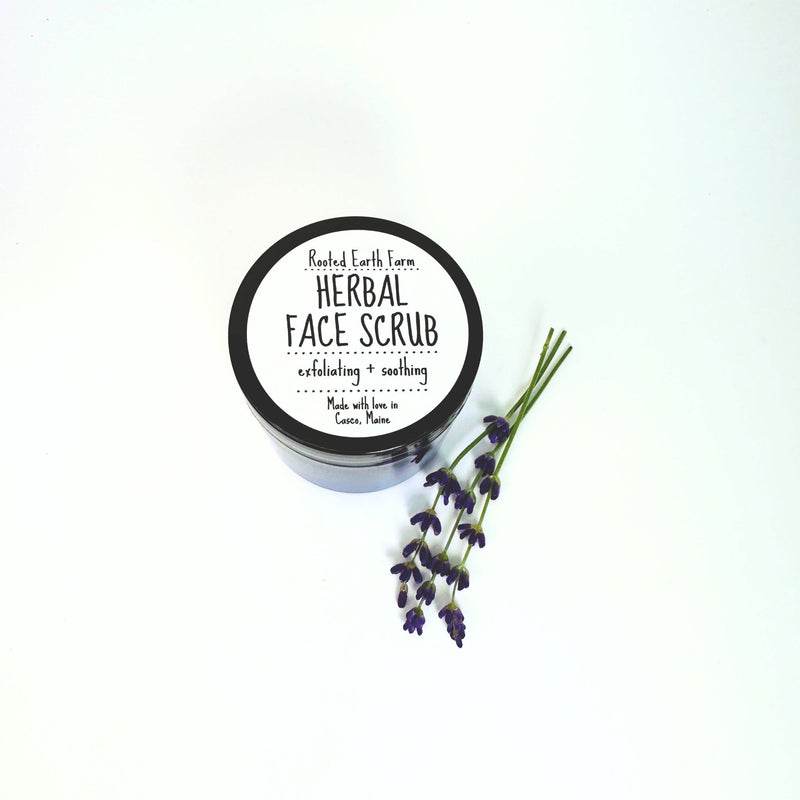 Rooted Earth Farm + Apothecary Herbal Face Scrub Face Masks + Scrubs