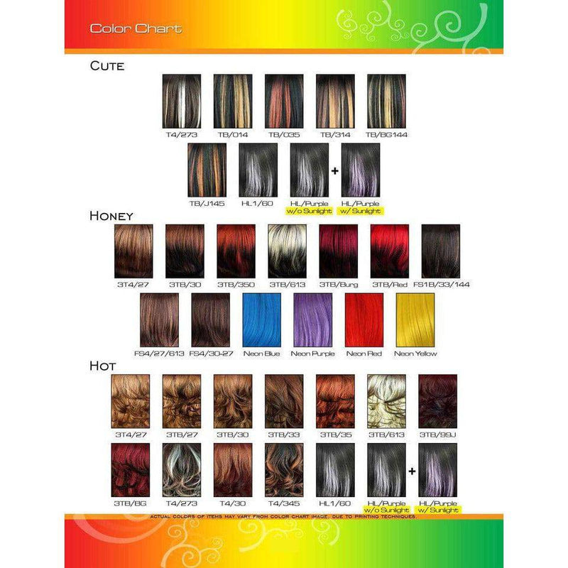 VIP Extensions Exotic Collection Vibrant Wig Synthetic Full Wigs,Deals