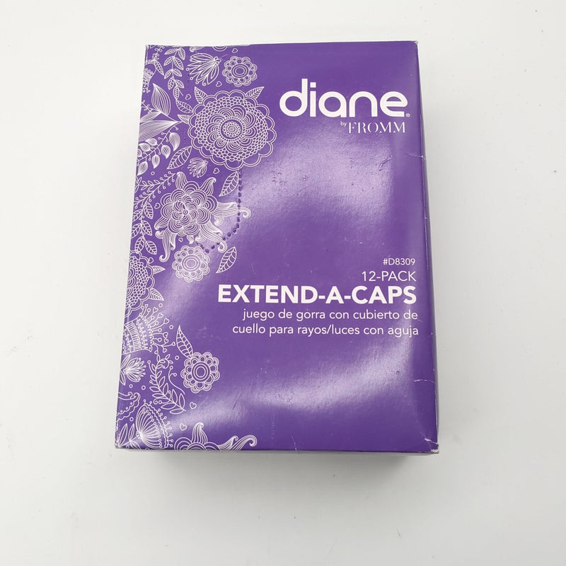 VIP Extensions Extend-A-Caps 12 pack includes metal hook  Diane by Fromm Salon Supplies