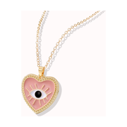 Medusa's Makeup All Seeing Eye Necklace - Pink