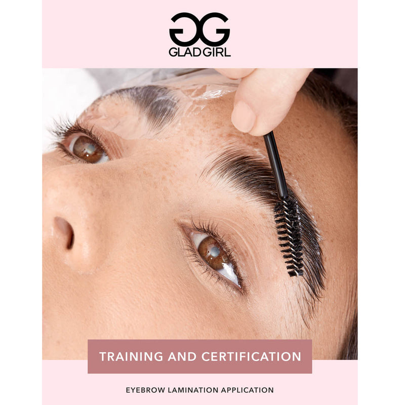 GladGirl Eyebrow Lamination Application Training Manual Marketing