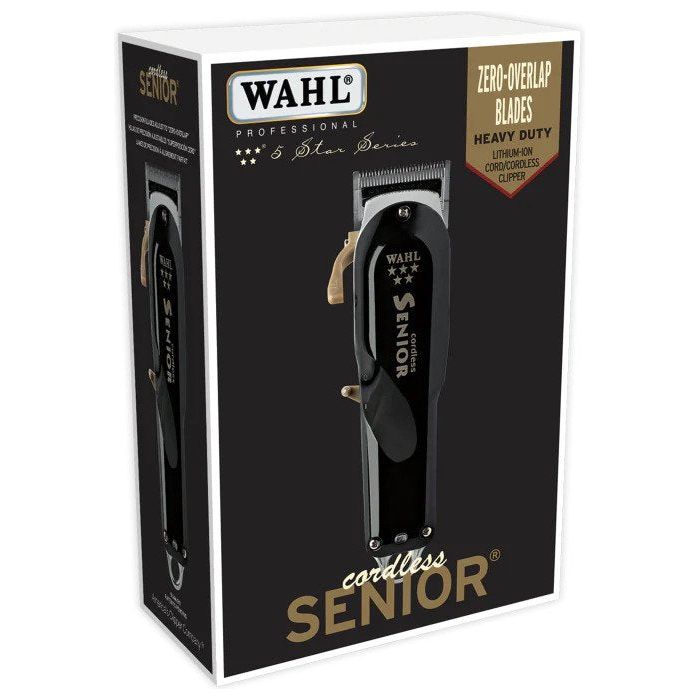 Wahl Professional 5-Star Series Cord/Cordless Senior 8504-400 & Detailer Li Trimmer 8171