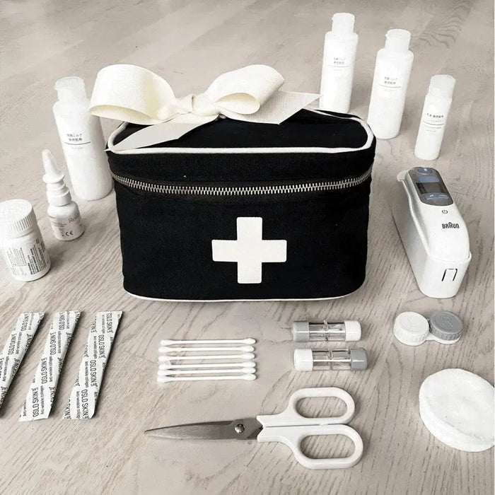 Bag-All - Meds And First Aid Storage Box, Black