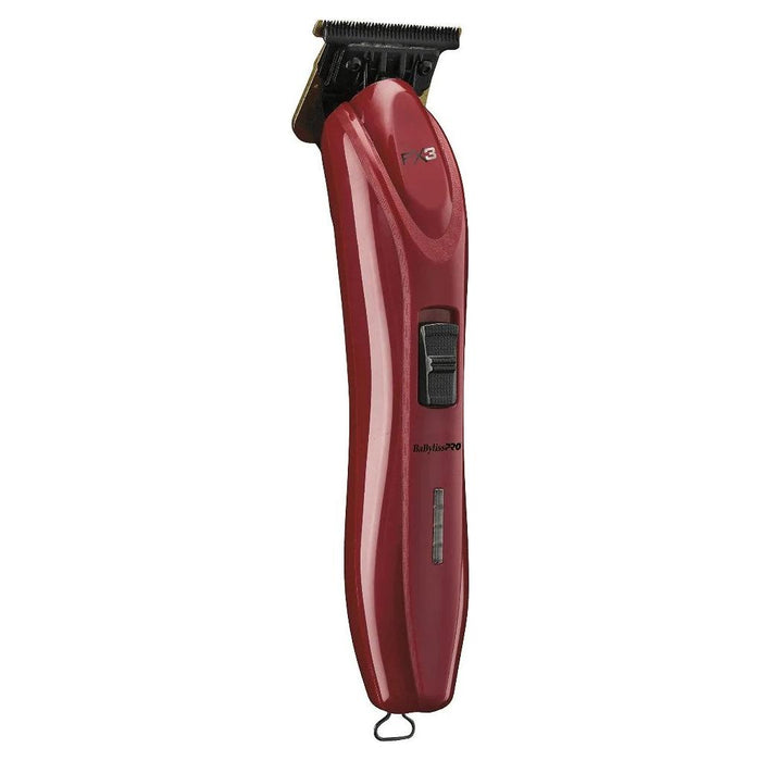 Babylisspro Nano Titanium Volare V1 Full-Size Dryer Ferrari-Designed Engine Red + Babyliss Pro Fx3 Red T-Blade High-Torque Cordless Zero-Gap Hair Trimmer Fxx3T Combo Set