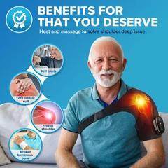 SmartPursue™ Neck and shoulder massager with heat Electric massagers