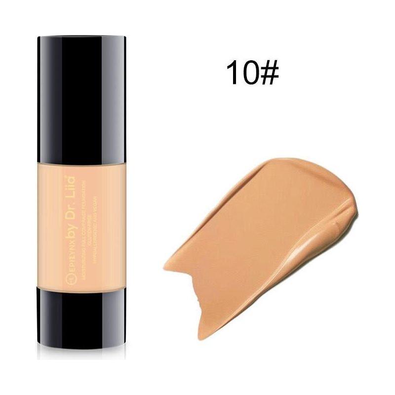 EpiLynx Breathable Full-Coverage Foundation – Dewy Finish, Hydrating, Vegan, Gluten-Free (SPF 15) foundation