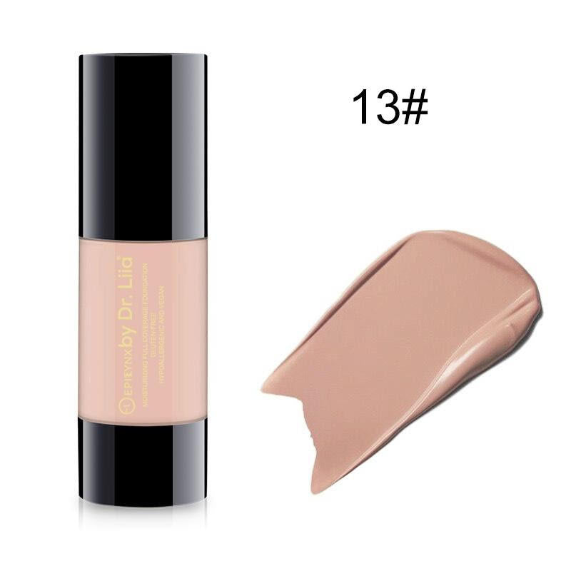 EpiLynx Breathable Full-Coverage Foundation – Dewy Finish, Hydrating, Vegan, Gluten-Free (SPF 15) foundation