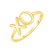 Bids.com 14k Yellow Gold with XO Ring Rings