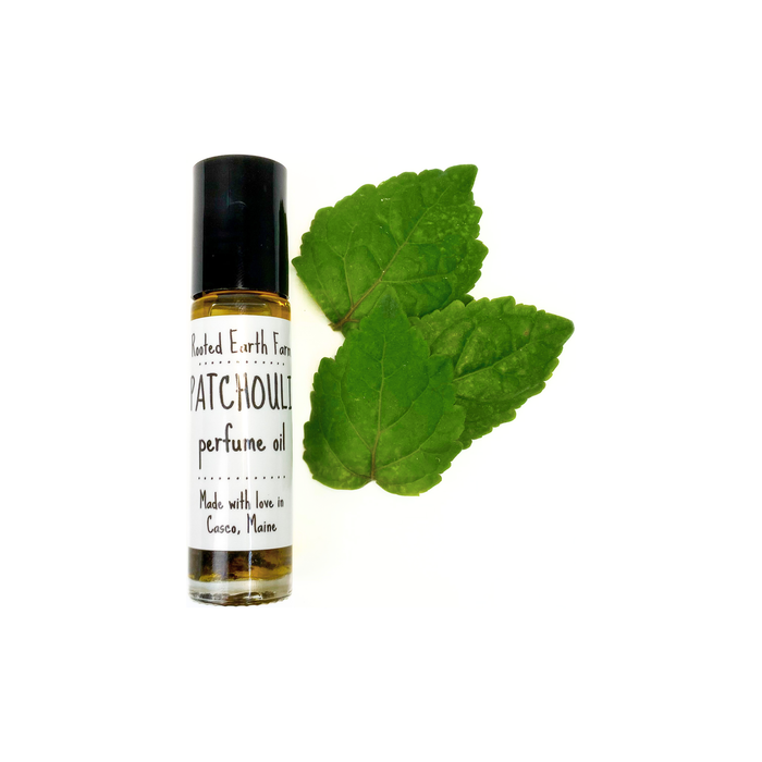 Rooted Earth Farm + Apothecary - Patchouli Perfume Oil 0.5oz. 