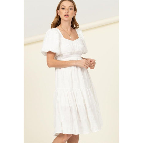 Find Me Again Tiered Midi Dress