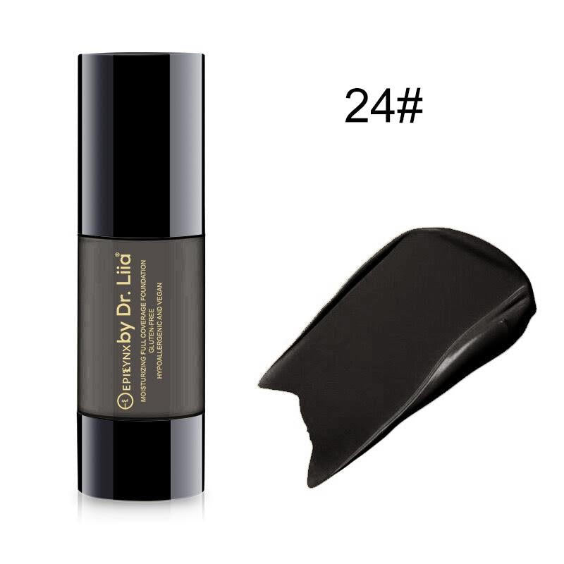 EpiLynx Breathable Full-Coverage Foundation – Dewy Finish, Hydrating, Vegan, Gluten-Free (SPF 15) foundation