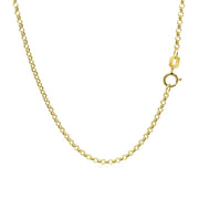 Bids.com 14k Yellow Gold Rolo Chain 1.9mm Necklaces