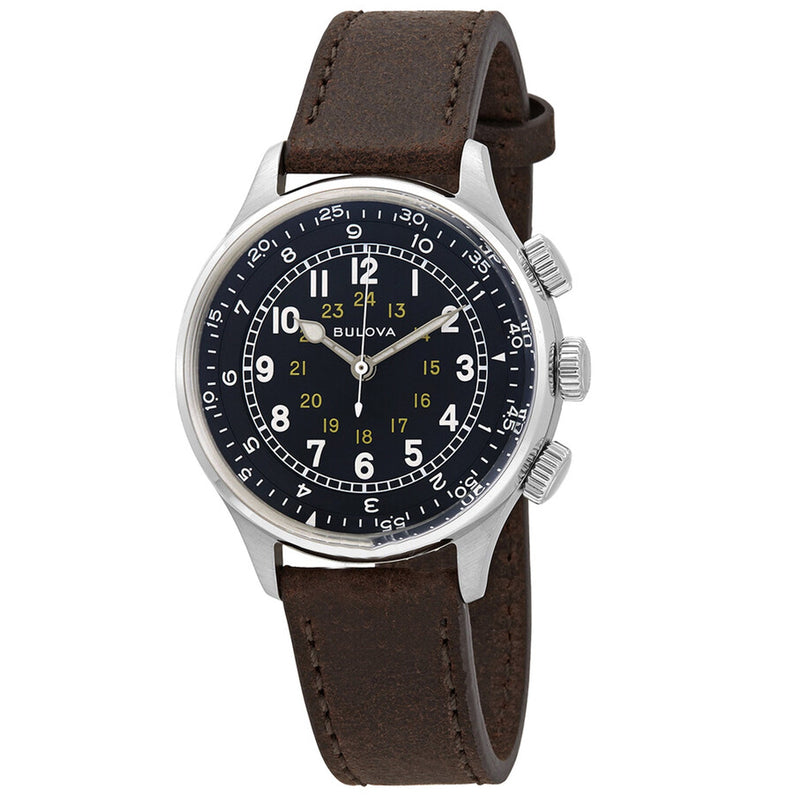 Bids.com Bulova Men's Pilot Watches White Smoke