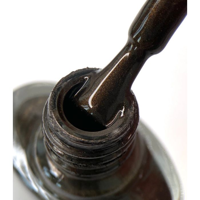 nbmsupply DARK STAMPING POLISH №45 BROWN METALLIC, 8 ML Article : S045