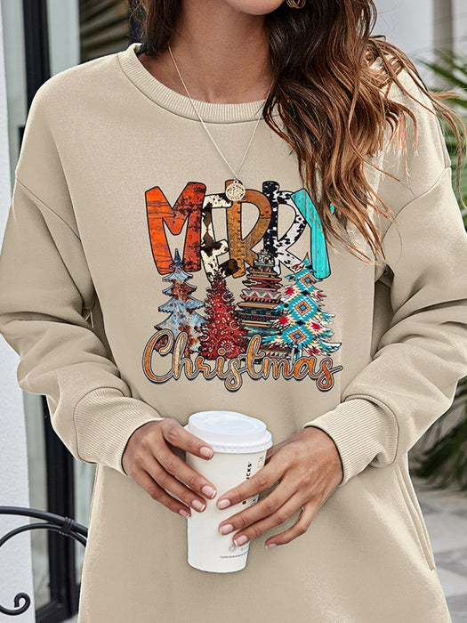 MERRY CHRISTMAS Graphic Sweatshirt