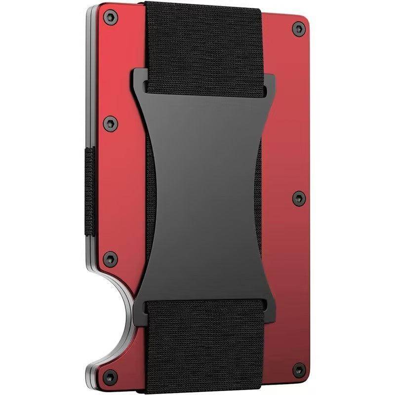 SmartPursue™ Carbon Fiber Wallet - RFID Blocking Metal Card Holder Card Wallet