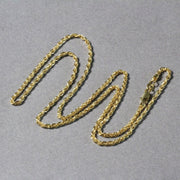 Bids.com 2.0mm 14k Yellow Gold Light Rope Chain Necklaces